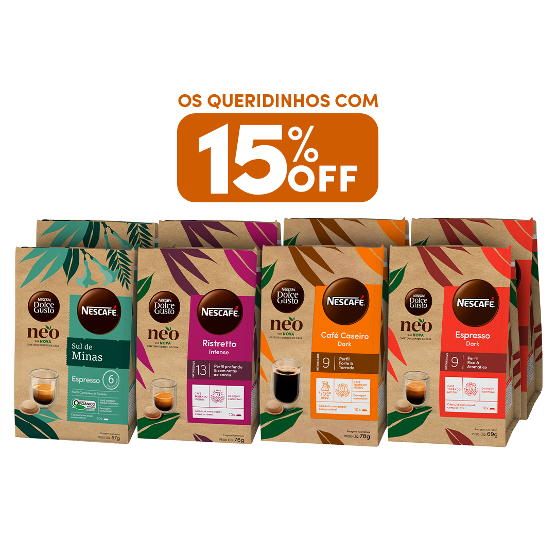 Kit Queridinhos NEO com 15% OFF