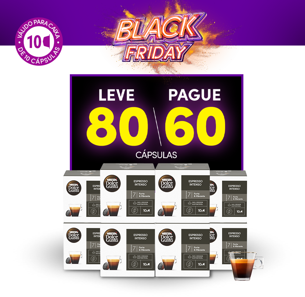 COMBO ESPRESSO INTENSO LEVE 80 PAGUE 60