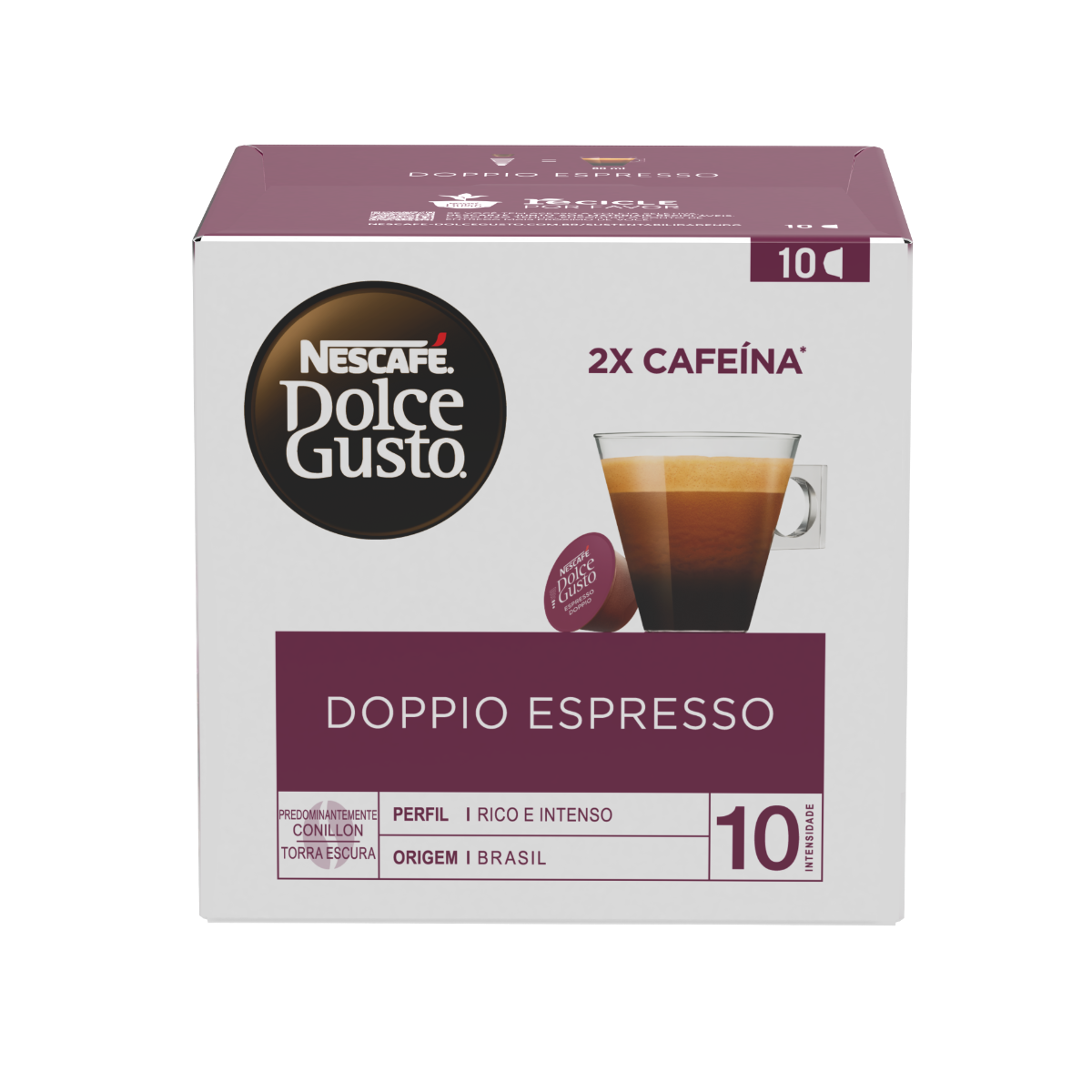 DOPPIO ESPRESSO 10 CÁPSULAS