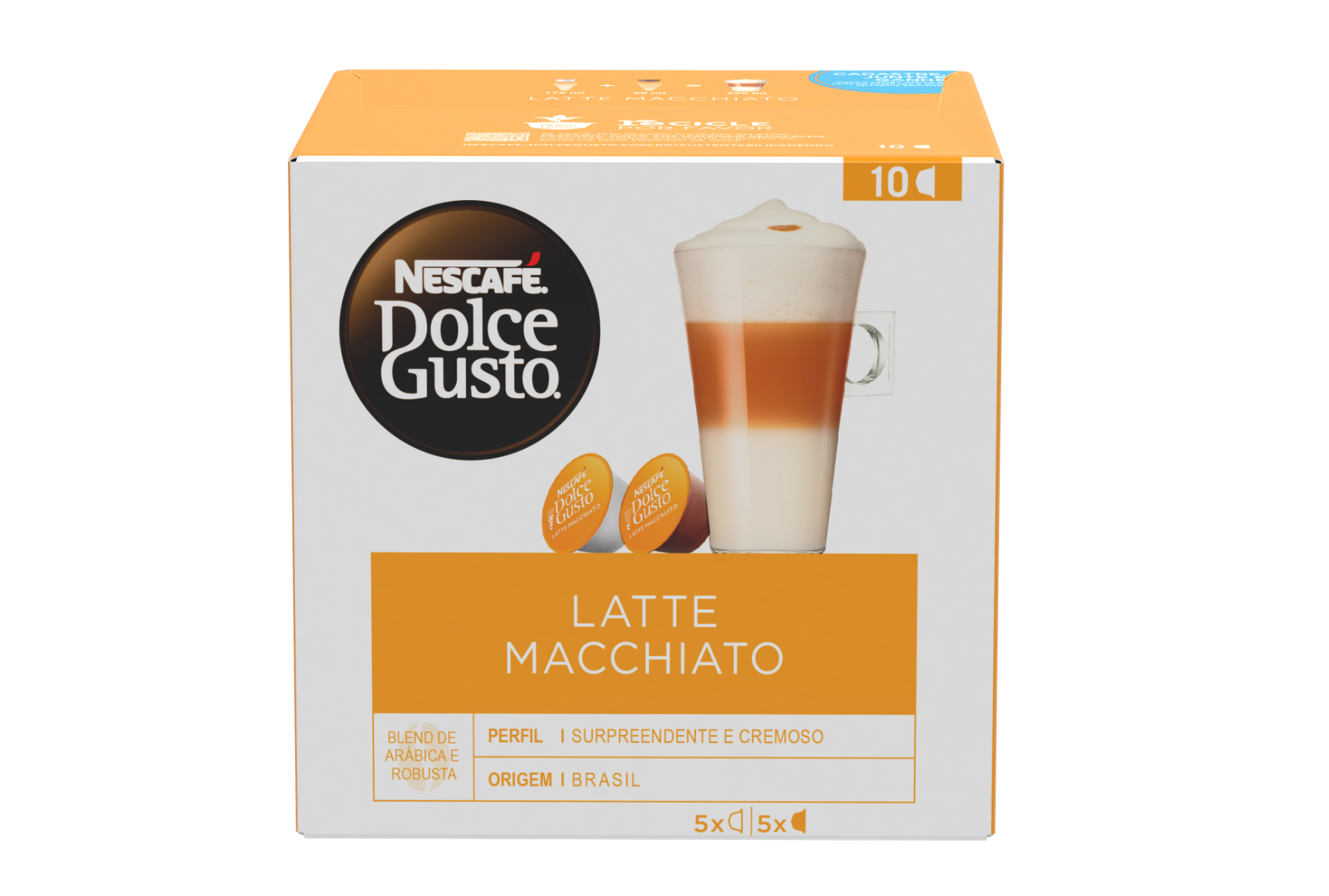 LATTE MACCHIATO 10 CÁPSULAS