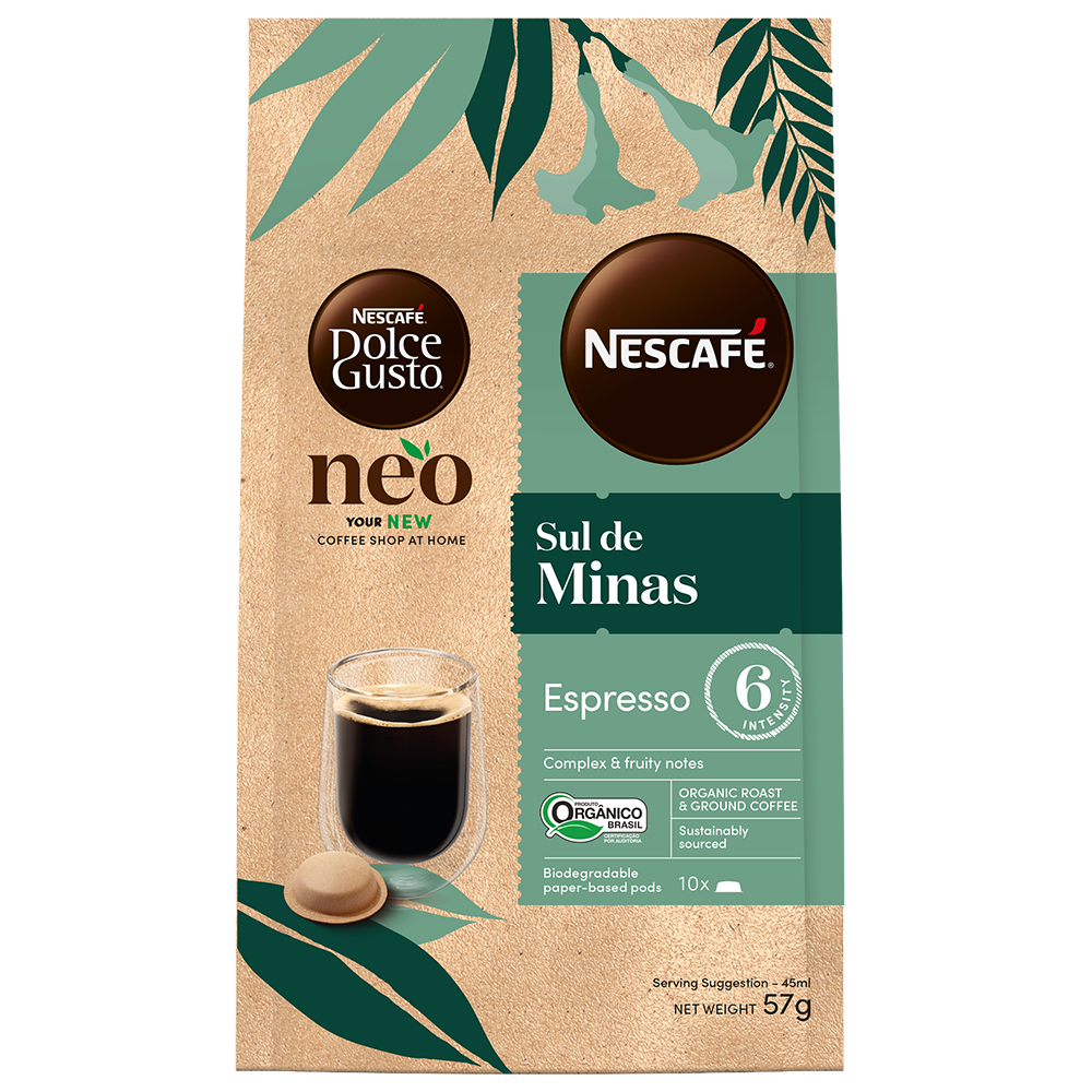 NEO Espresso Sul de Minas Orgânico 10 Cápsulas